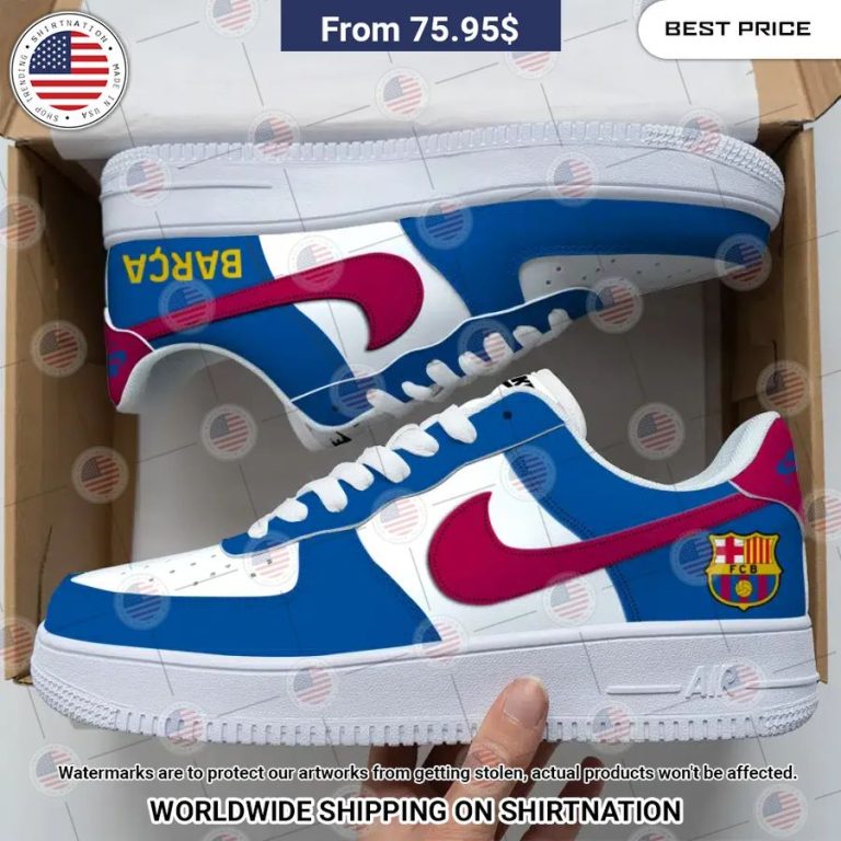 Barca Air Force 1 Studious look