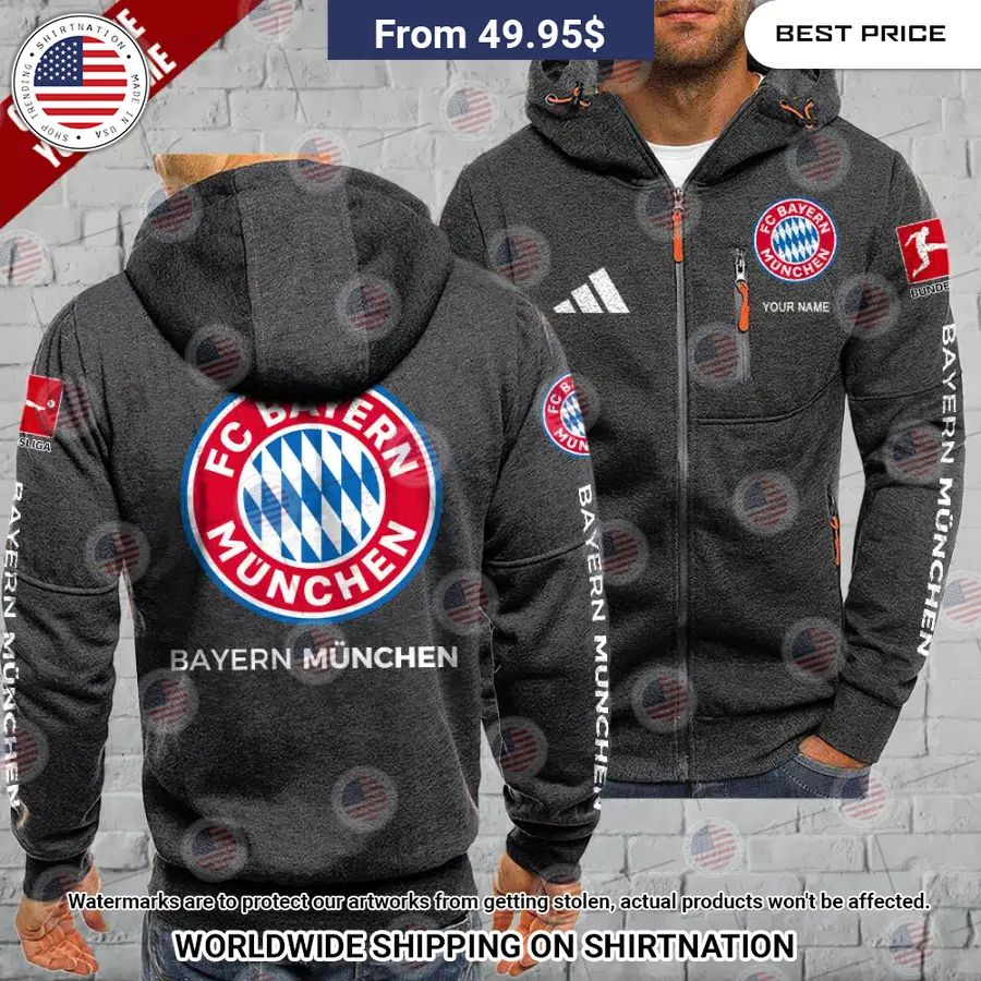 Bayern Munich Custom Chest Pocket Hoodie Pic of the century
