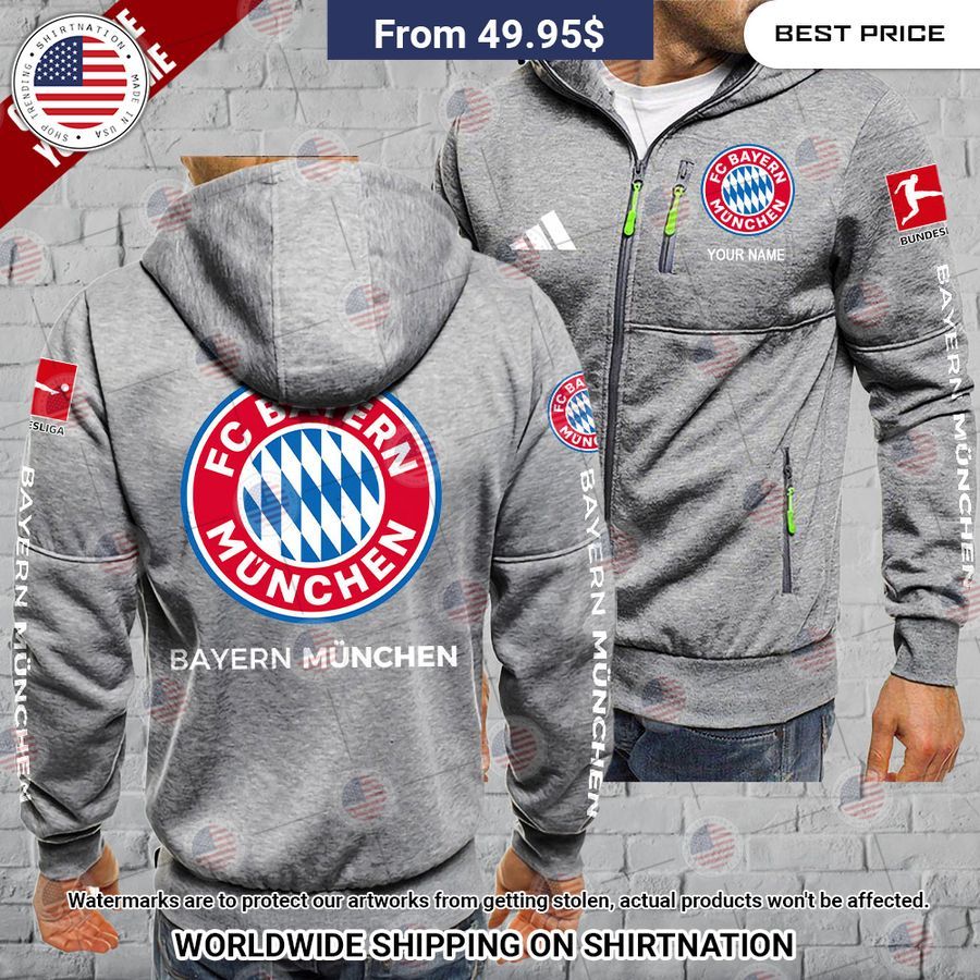 Bayern Munich Custom Chest Pocket Hoodie Oh my God you have put on so much!
