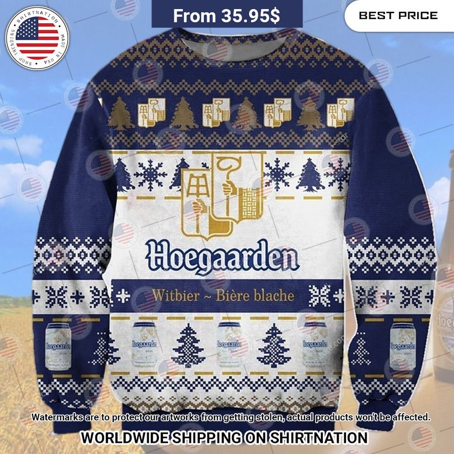 Belgian Hoegaarden Beer Sweater You tried editing this time?