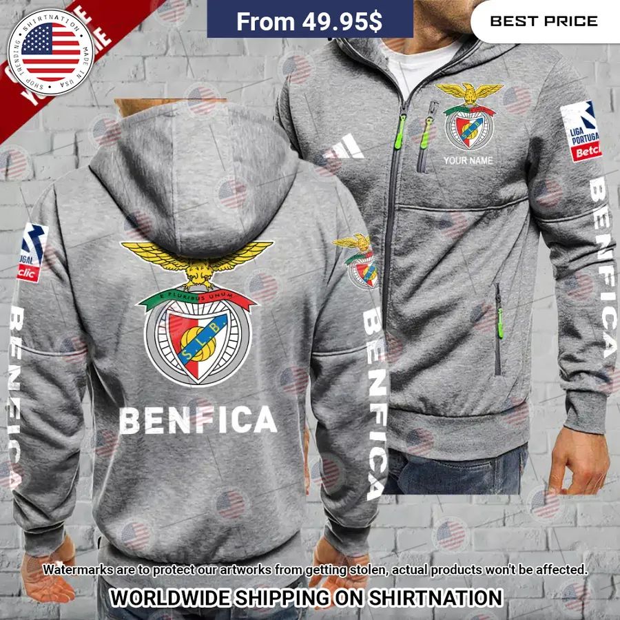 Benfica Custom Chest Pocket Hoodie Cutting dash