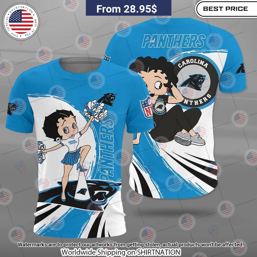 Betty Boop Carolina Panthers Shirt This place looks exotic.