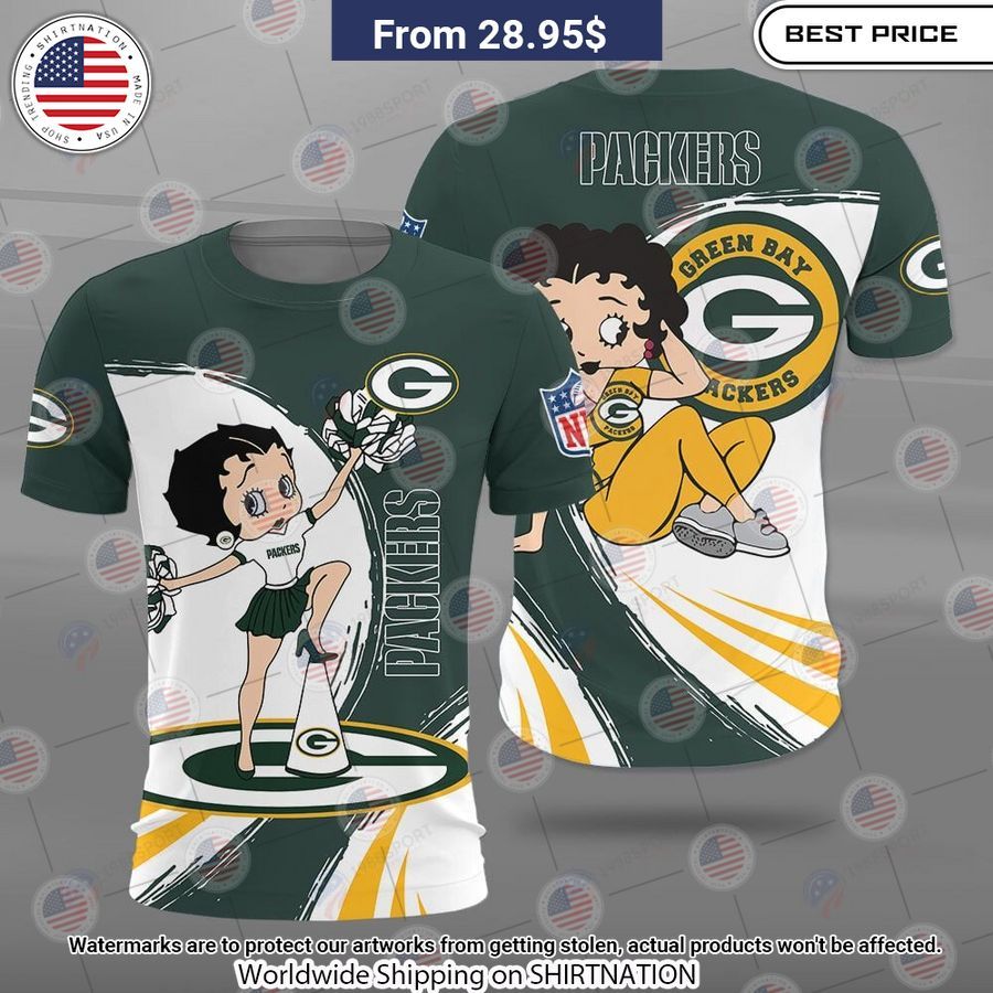 Betty Boop Green Bay Packers Shirt You are always best dear