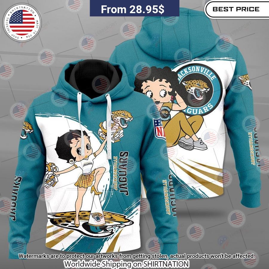 Betty Boop Jacksonville Jaguars Shirt You are always amazing
