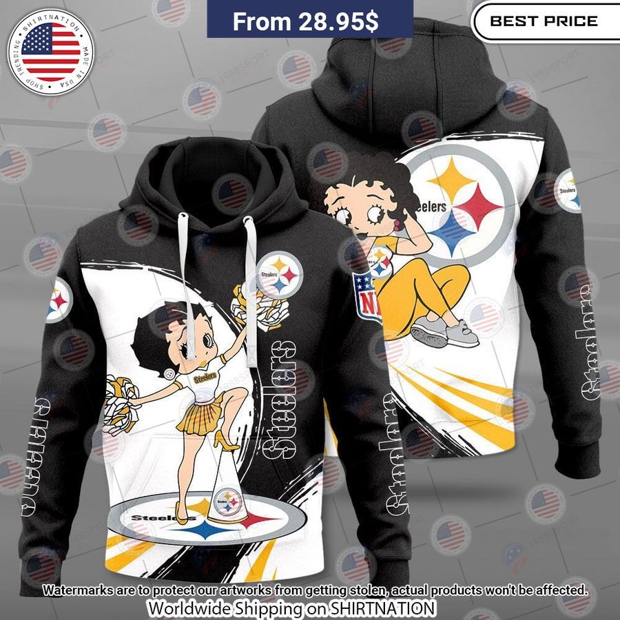 Betty Boop Pittsburgh Steelers Shirt It is too funny