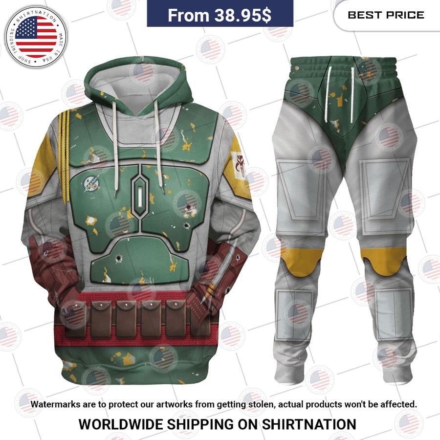 Boba Fett Hoodie and Sweatpants Trending picture dear