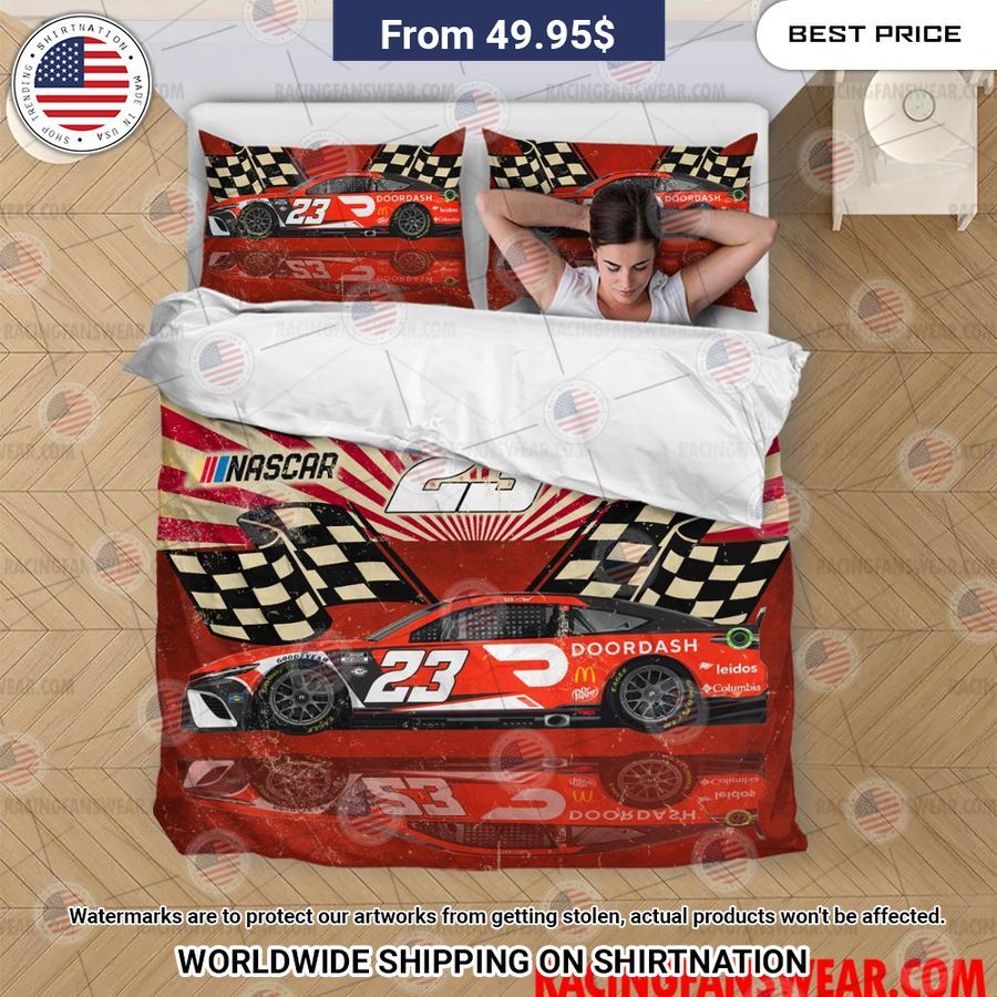 Bubba Wallace Nascar Racing Bedding Set Best picture ever