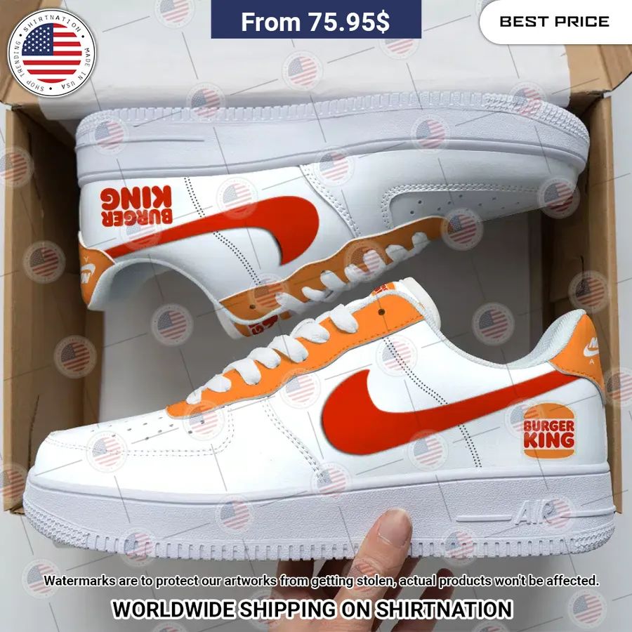 Burger King Air Force 1 You look handsome bro