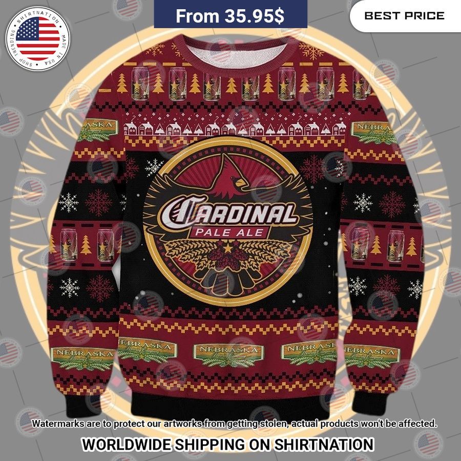 Cardinal Pale Ale Beer Sweater You look lazy