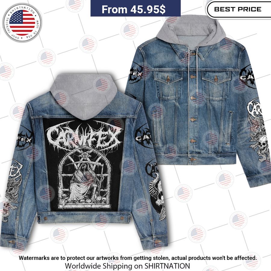 Carnifex Denim Jacket Hooded Wow! This is gracious