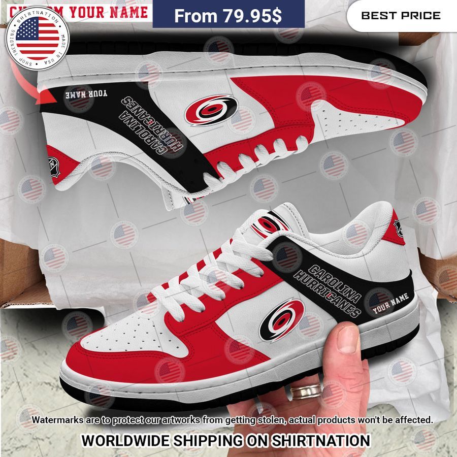 Carolina Hurricanes Custom Nike dunk low I am in love with your dress