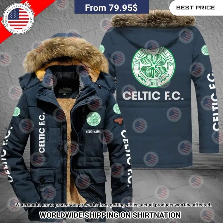 Celtic Custom Parka Jacket rays of calmness are emitting from your pic