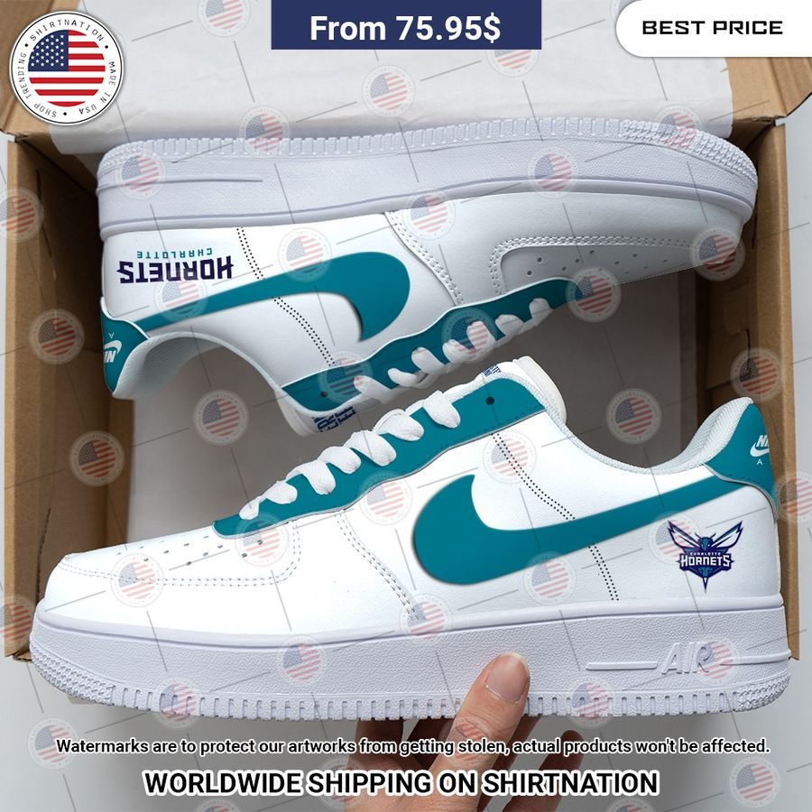 Charlotte Hornets Air Force 1 This picture is worth a thousand words.