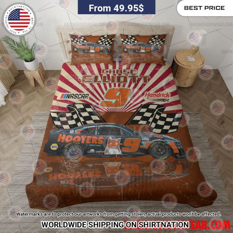 Chase Elliott Nascar Racing Bedding Set Best click of yours