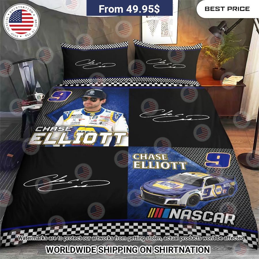 Chase Elliott Nascar Racing Home Bedding Set You are always amazing
