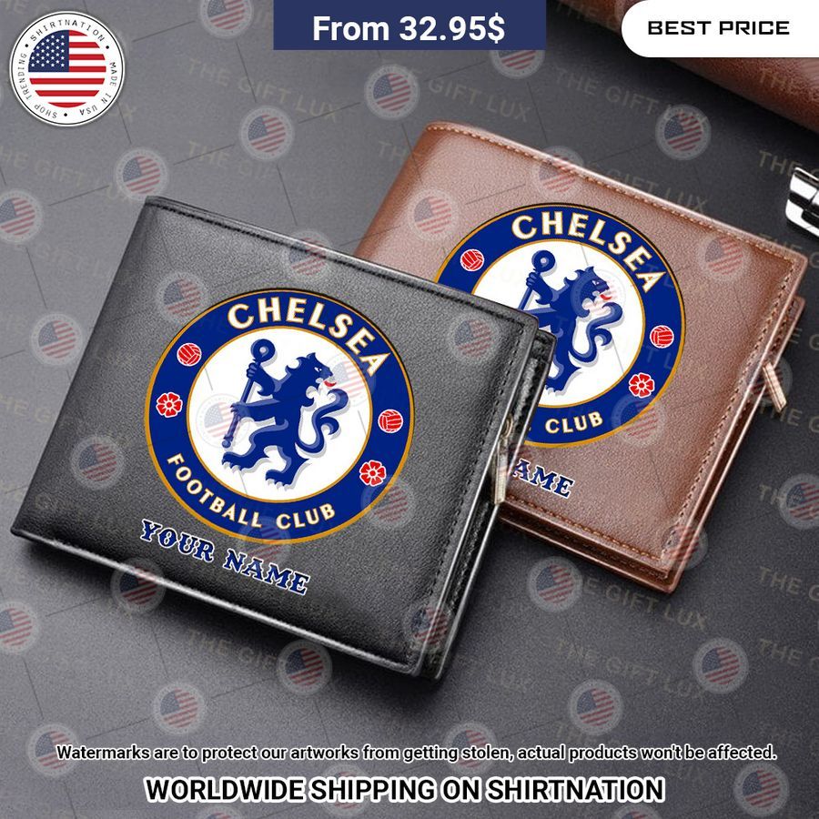 Chelsea Custom Leather Wallet Elegant and sober Pic