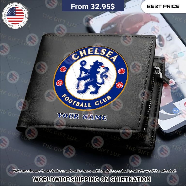 Chelsea Custom Leather Wallet Hey! Your profile picture is awesome