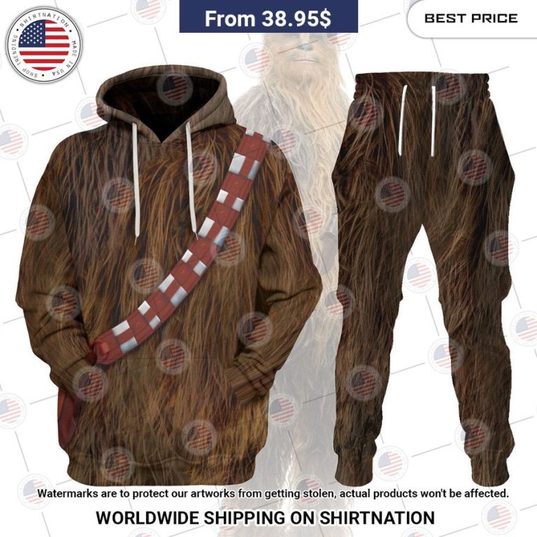 Chewbacca Hoodie and Sweatpants Beautiful Mom, beautiful daughter