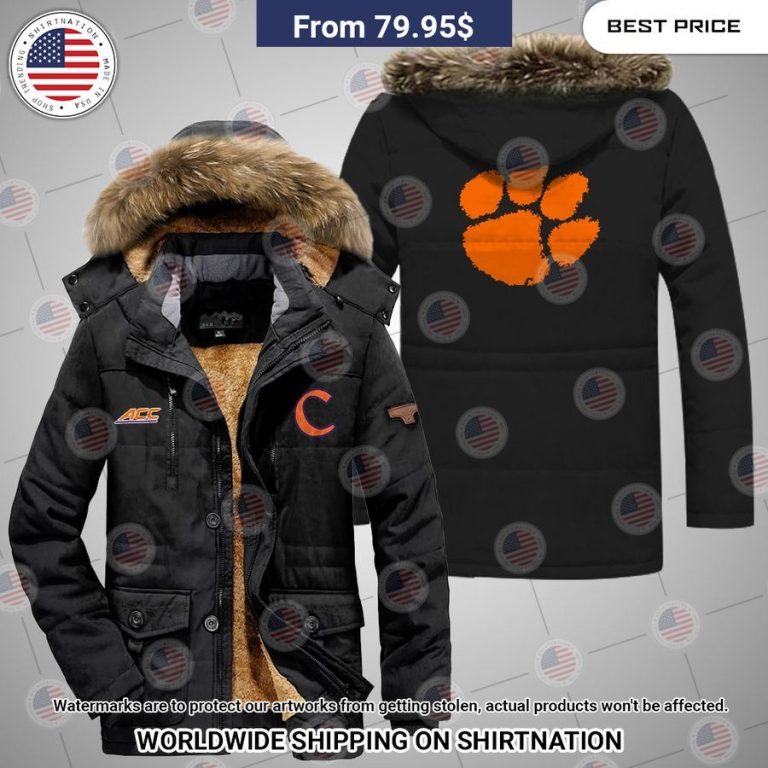 Clemson Tigers Parka Jacket Have you joined a gymnasium?