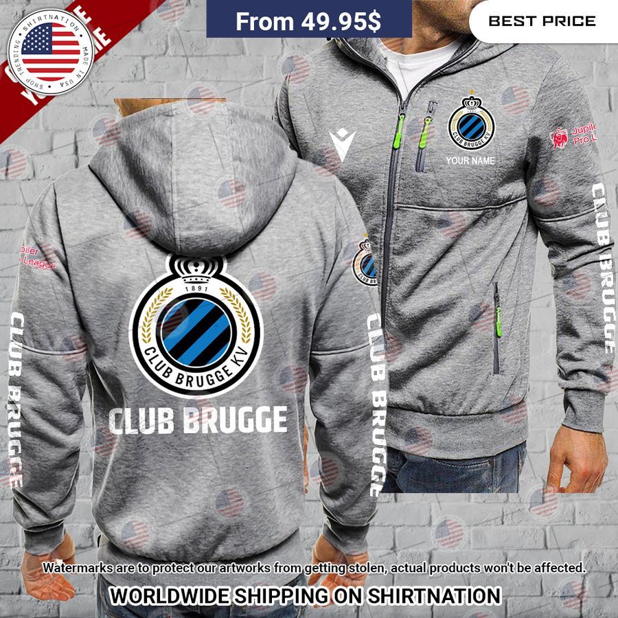 Club Brugge Custom Chest Pocket Hoodie Looking so nice