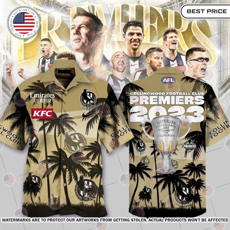 Collingwood FC Hawaiian Shirt Amazing Pic