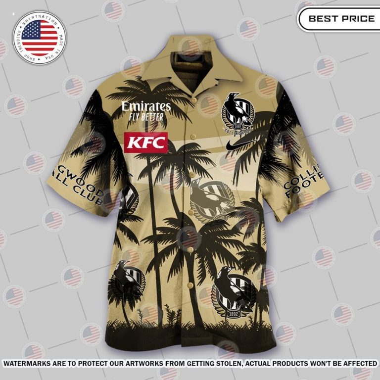 Collingwood FC Hawaiian Shirt Stunning