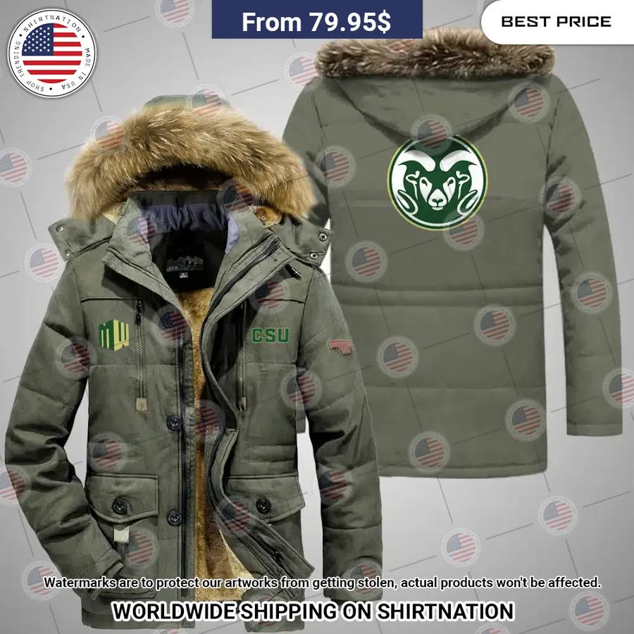 Colorado State Rams Parka Jacket You look so healthy and fit