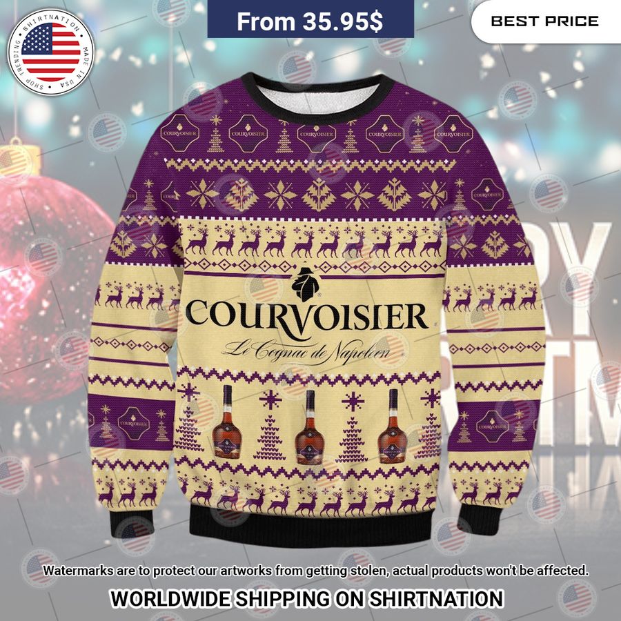 Courvoisier Christmas Sweater Beauty queen