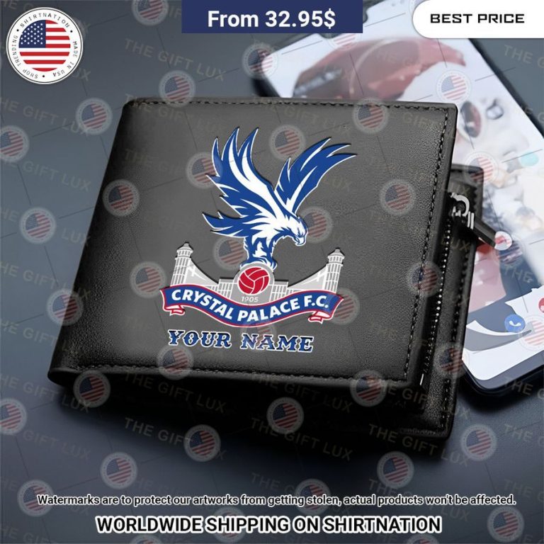 Crystal Palace Custom Leather Wallet Natural and awesome