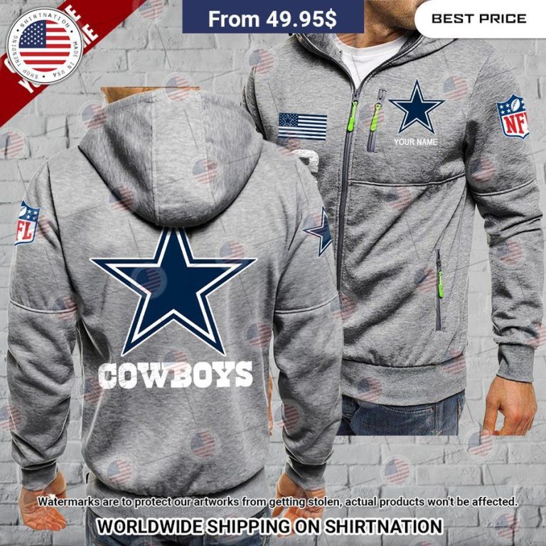 Dallas Cowboys Custom Chest Pocket Hoodie Loving click