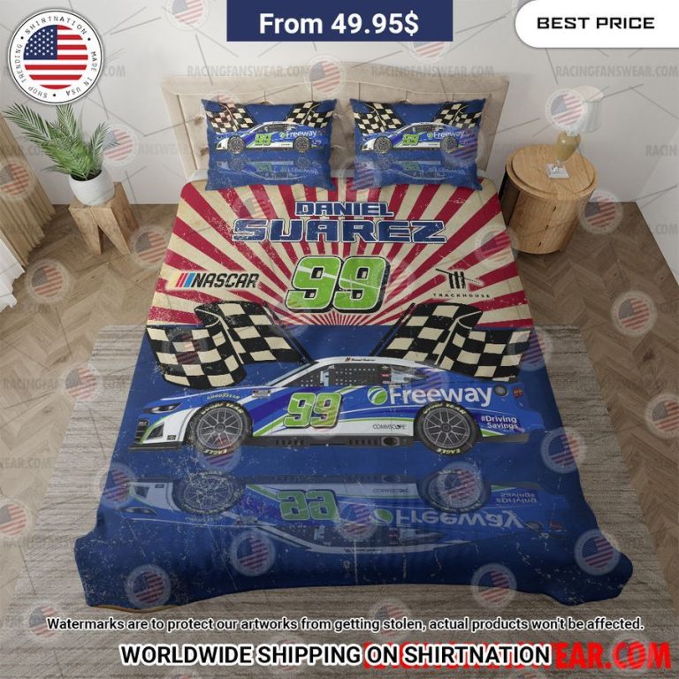 Daniel Suarez Nascar Racing Bedding Set You tried editing this time?