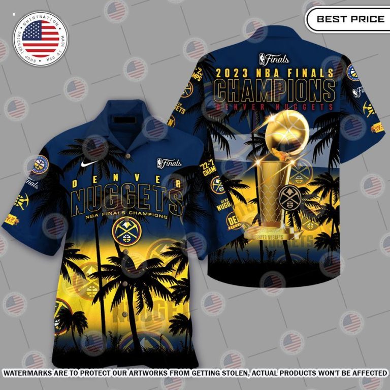 denver nuggets 2023 nba finals champions hawaiian shirt 2