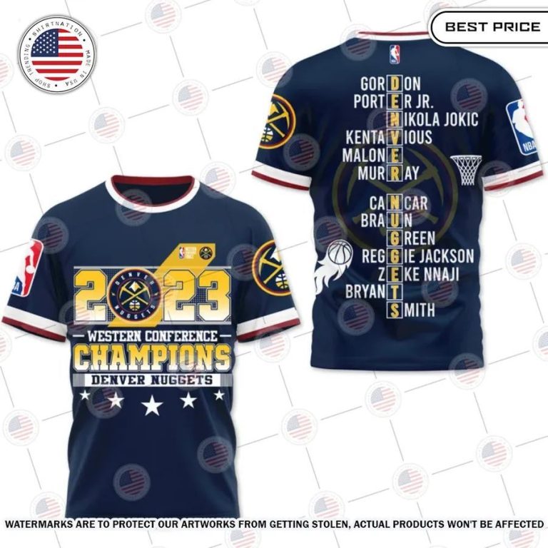 Denver Nuggets Conference Champions T Shirt Good click