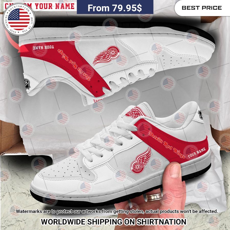 Detroit Red Wings Custom Nike dunk low Hey! Your profile picture is awesome