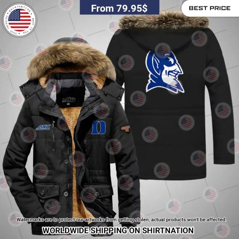 Duke Blue Devils Parka Jacket You tried editing this time?