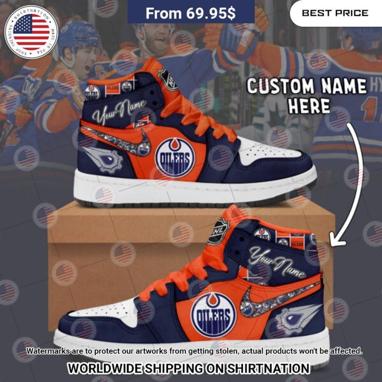 edmonton oilers custom nike air jordan high top shoes 2 834.jpg