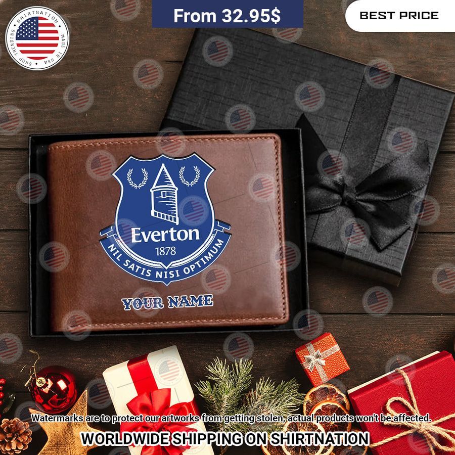 Everton Custom Leather Wallet I like your hairstyle