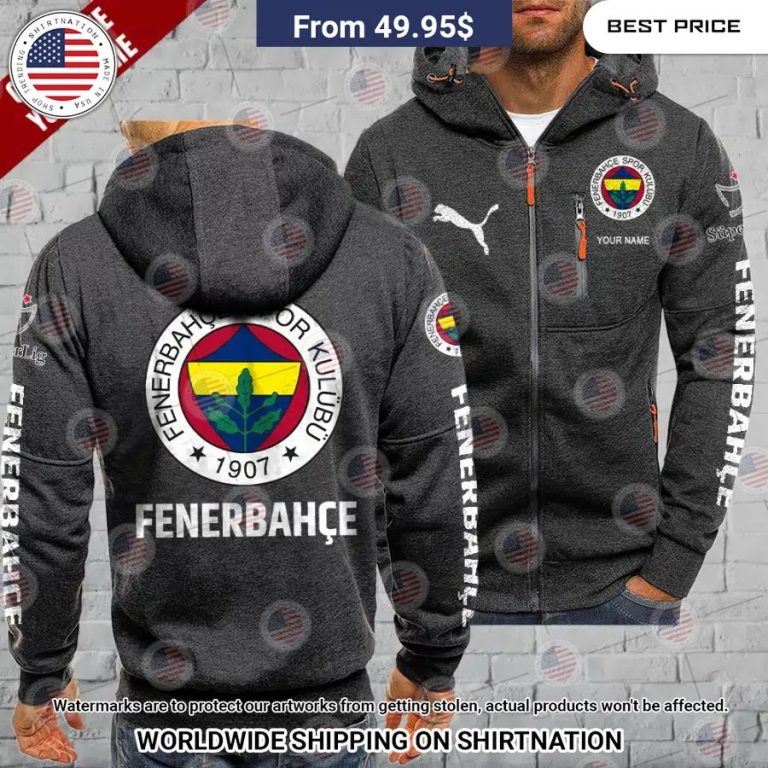 Fenerbahce Custom Chest Pocket Hoodie Super sober