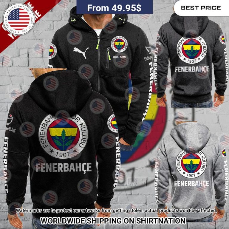 Fenerbahce Custom Chest Pocket Hoodie Rocking picture