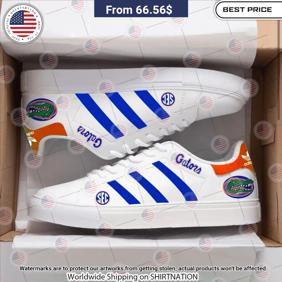 Florida Gators Stan Smith Shoes Natural and awesome