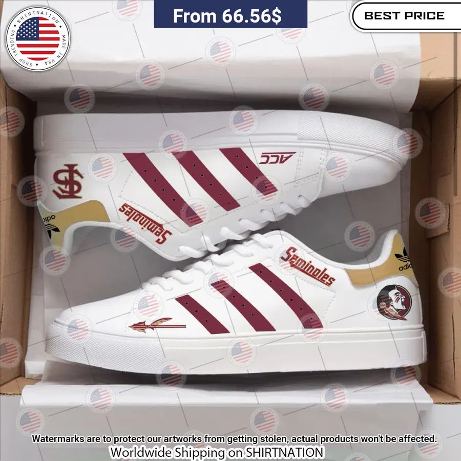 Florida State Seminoles Stan Smith Shoes You look beautiful forever