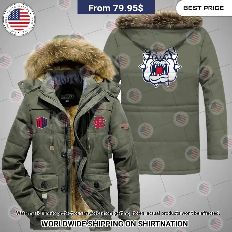 Fresno State Bulldogs Winter Parka Jacket You look so healthy and fit