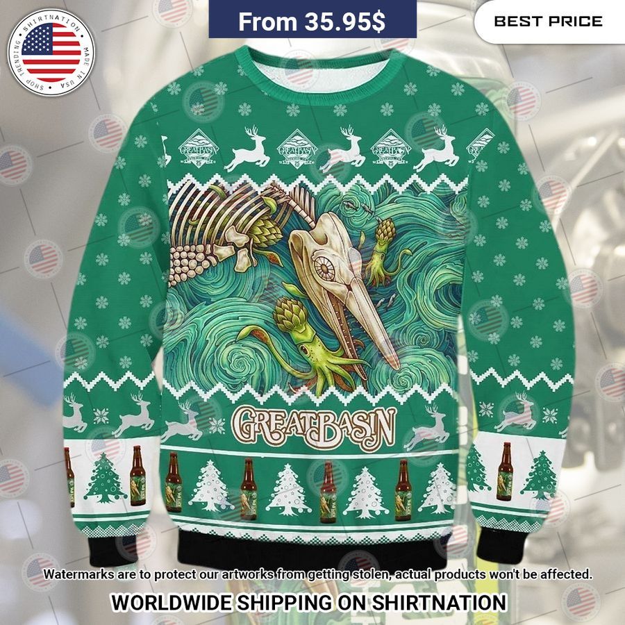 Great Basin Beer Sweater I like your hairstyle