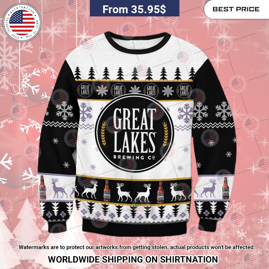 Great Lakes Christmas Ale Christmas Sweater You look fresh in nature
