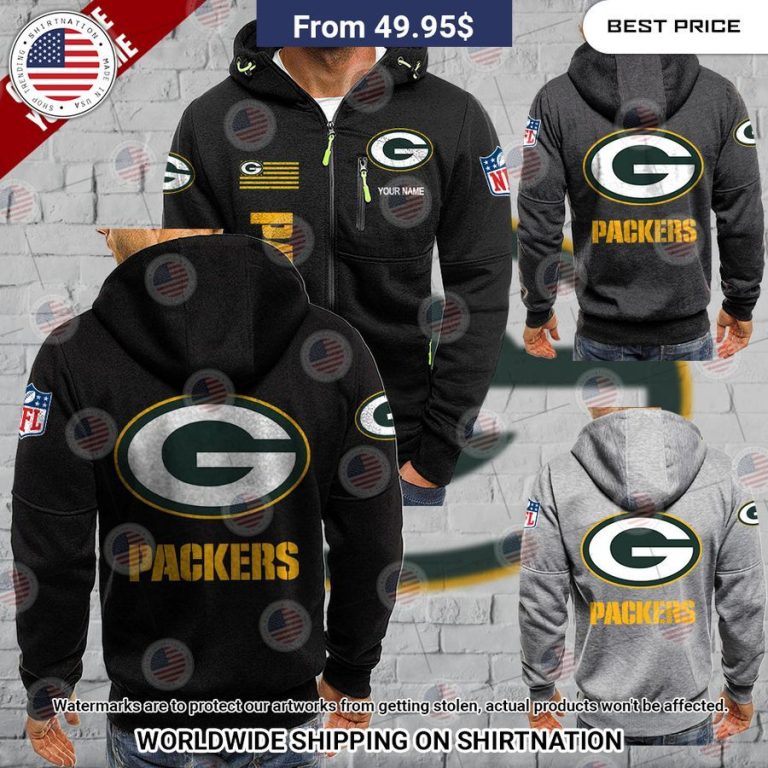 Green Bay Packers Custom Chest Pocket Hoodie It is more than cute