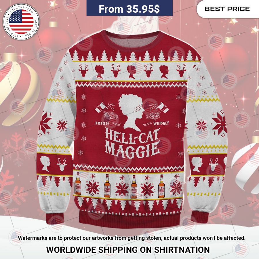 Hellcat Maggie Christmas Sweater You look insane in the picture, dare I say