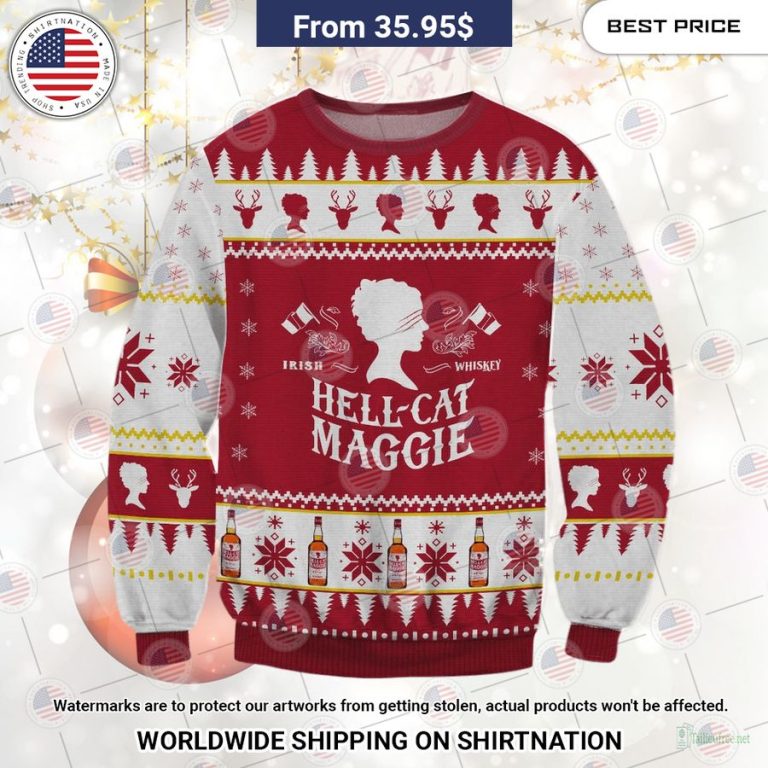 Hellcat Maggie Christmas Sweater Good click