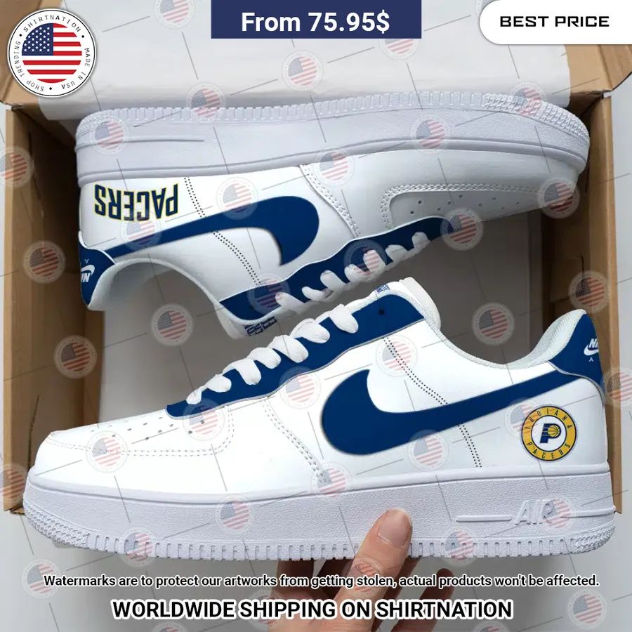 Indiana Pacers Air Force 1 Impressive picture.