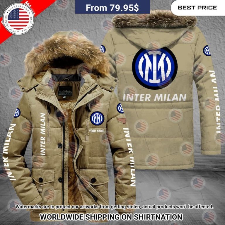 Internazionale Milan Custom Parka Jacket Awesome Pic guys