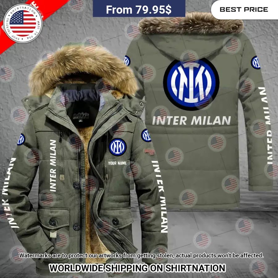 Internazionale Milan Custom Parka Jacket You look so healthy and fit